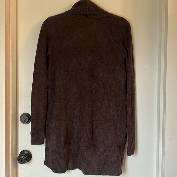 Barefoot Dreams CozyChic Lite Circle Cardigan size xs/s brown - Picture 6 of 6